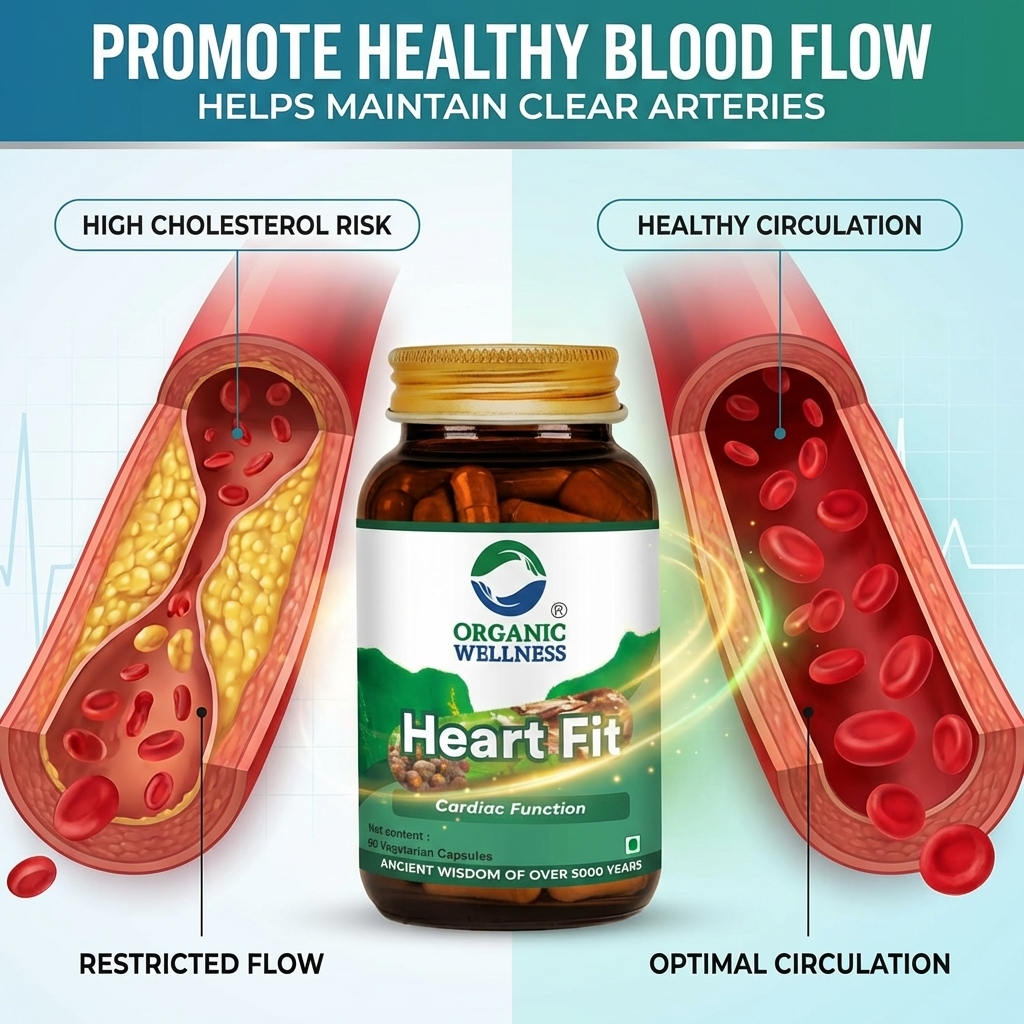 Organic Wellness Heart-Fit 90 Capsules