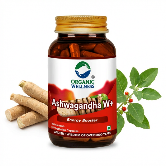 Ashwagandha | Certified Ashwagandha | For Immunity, Stress Relief & General Wellness | 90 Capsule Bottle