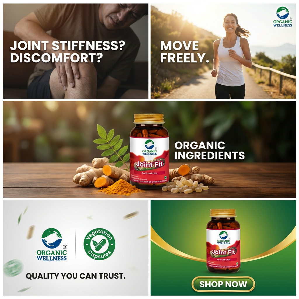 Organic Wellness Joint Fit 90 Capsules
