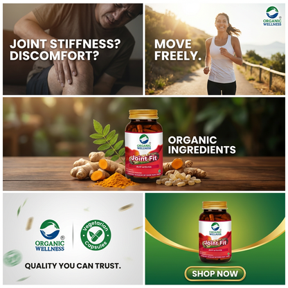 Organic Wellness Joint Fit 90 Capsules