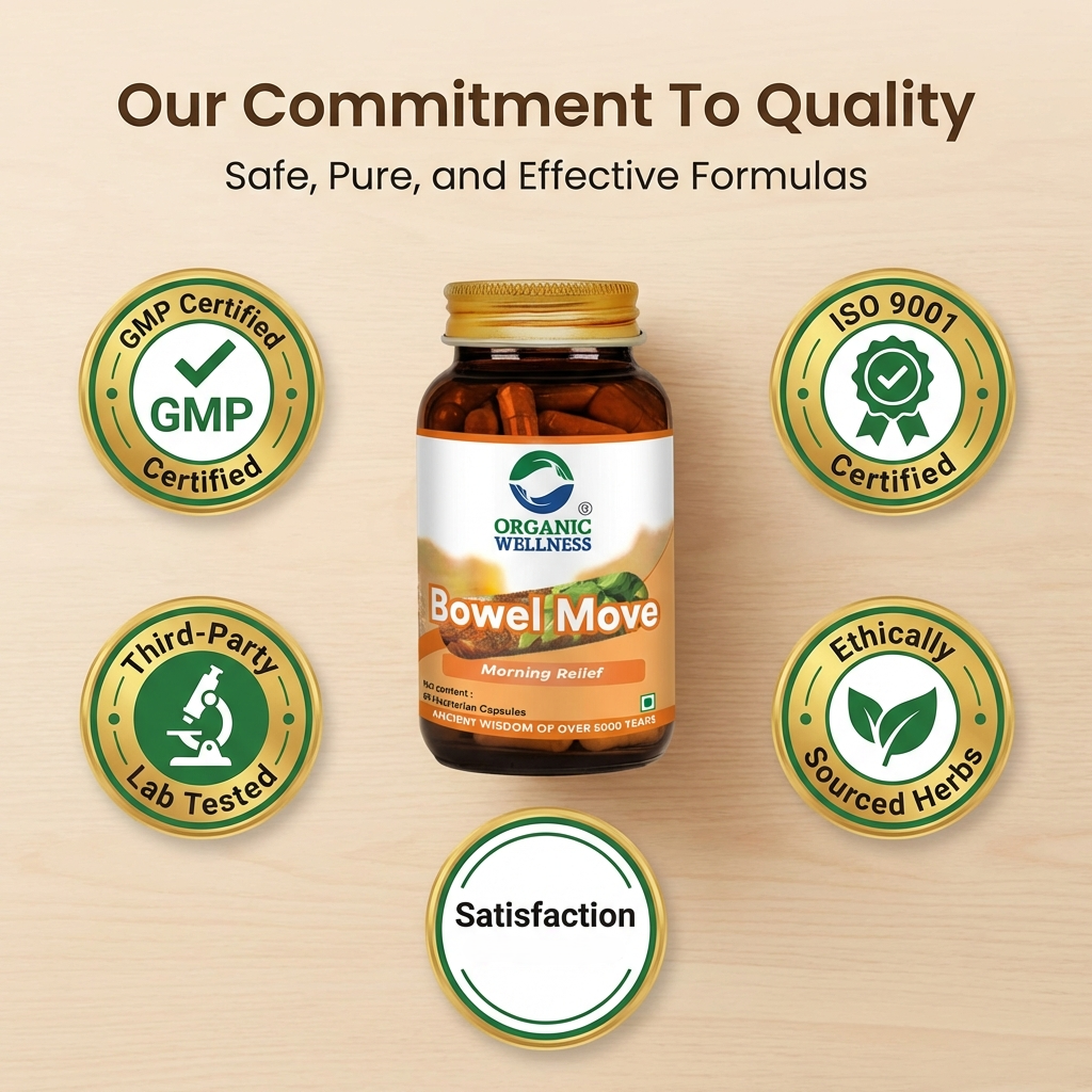 Organic Wellness Bowel-Move 90 Capsules