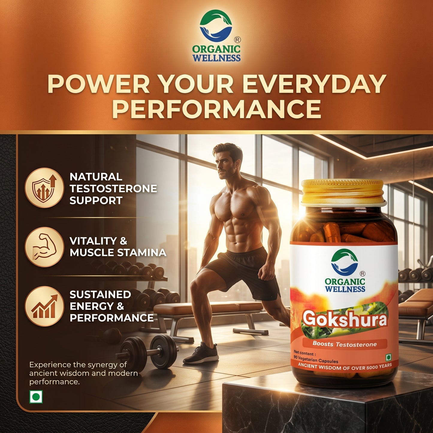 Gokhshura 90 Vegetarian Capsules