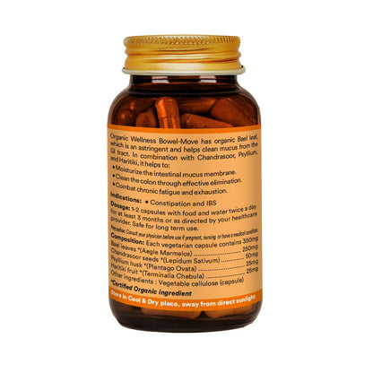 Organic Wellness Bowel-Move 90 Capsules