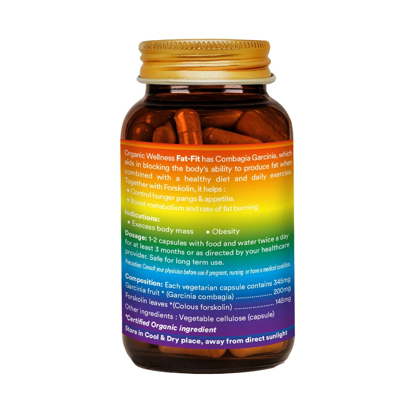 Organic Wellness Fat-Fit 90 Capsules