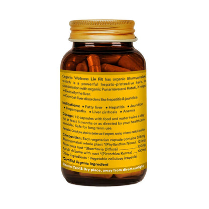 Liv Fit 90 N Veg Capsules | Detox & Repair Fatty Liver Formula | For Healthy Liver || Best Capsule for Liver