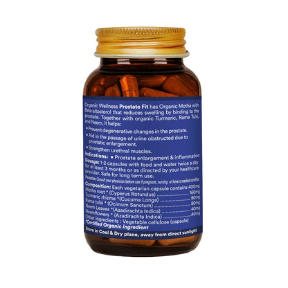 Organic Wellness Prostate-Fit 90 Capsules