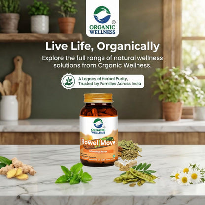 Organic Wellness Bowel-Move 90 Capsules
