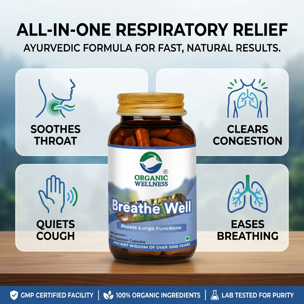 Organic Wellness Man-X 60 Capsules II Immunity Booster